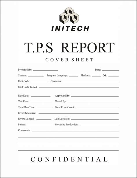 what is a tps report stand for